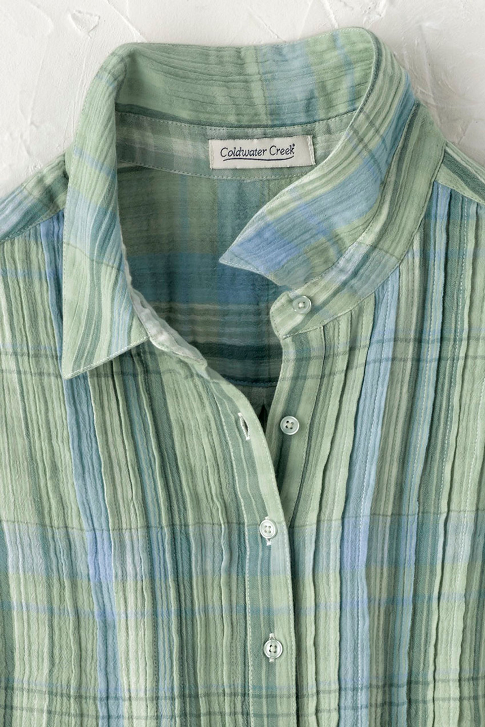 Ripple Creek Plaid Popover