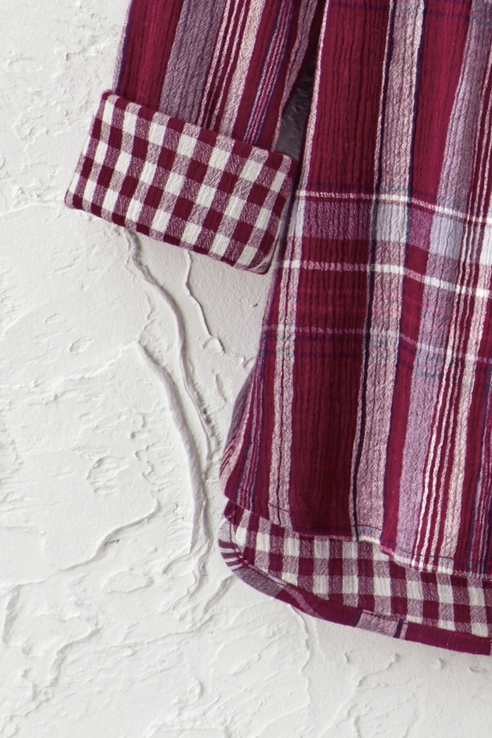Ripple Creek Plaid Popover