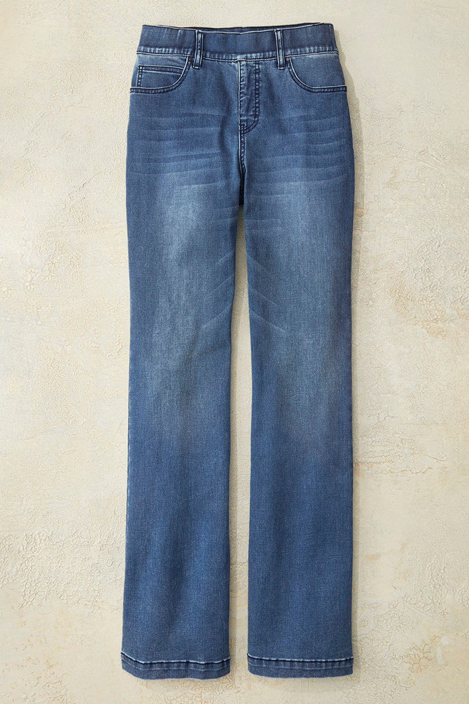 The Creek® Pull-On Flare Jeans