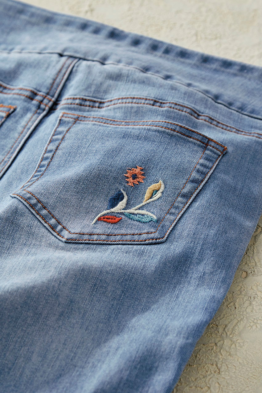 Rio Flora Ankle Jeans