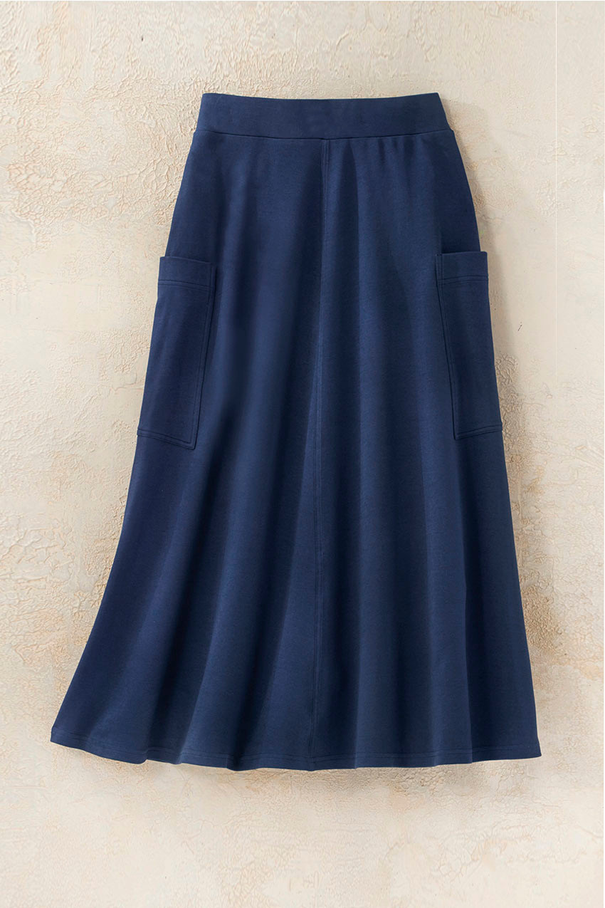 Endless Comfort Pocket Skirt - Coldwater Creek