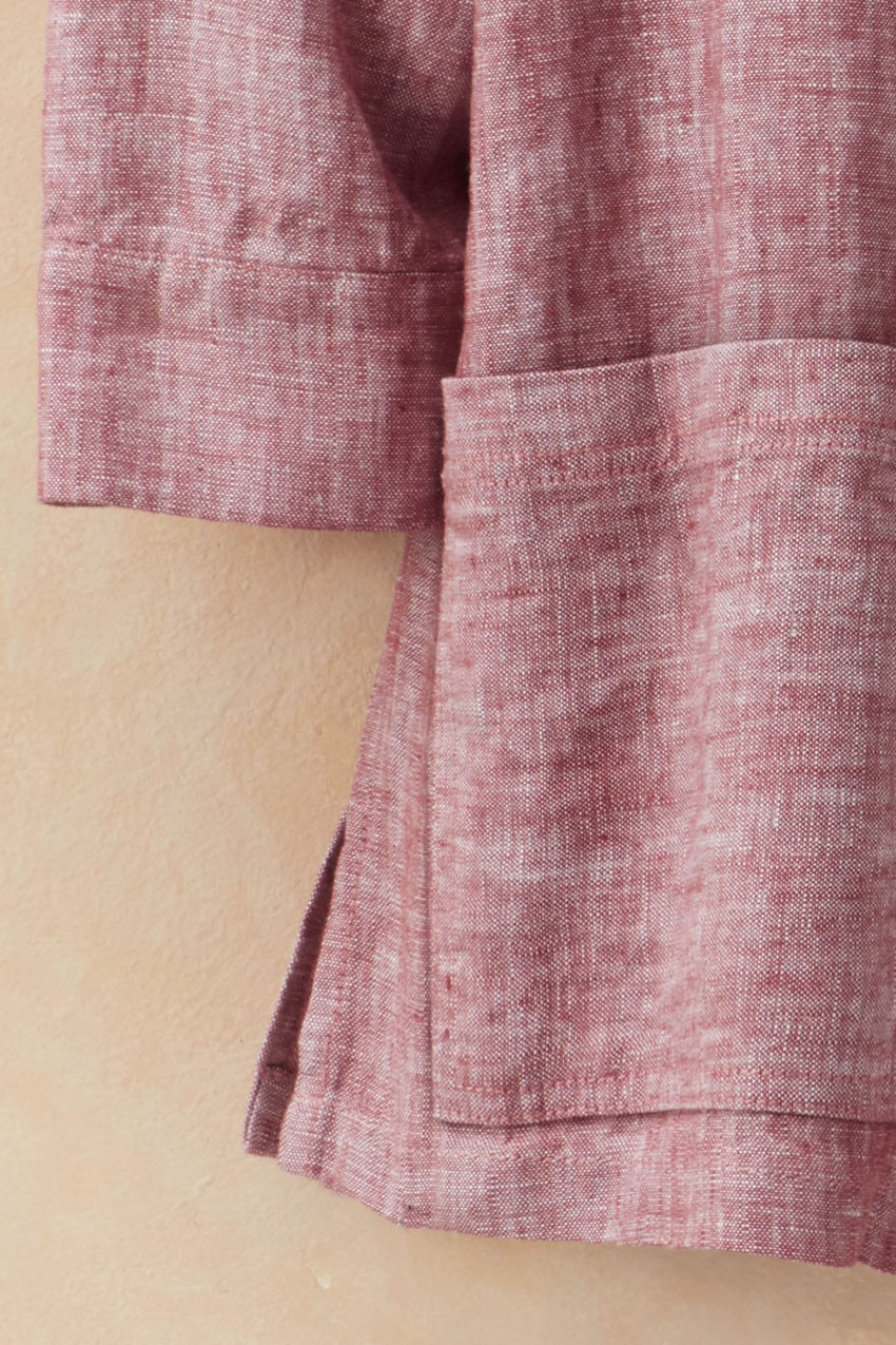 Easy Linen Shirt Jacket