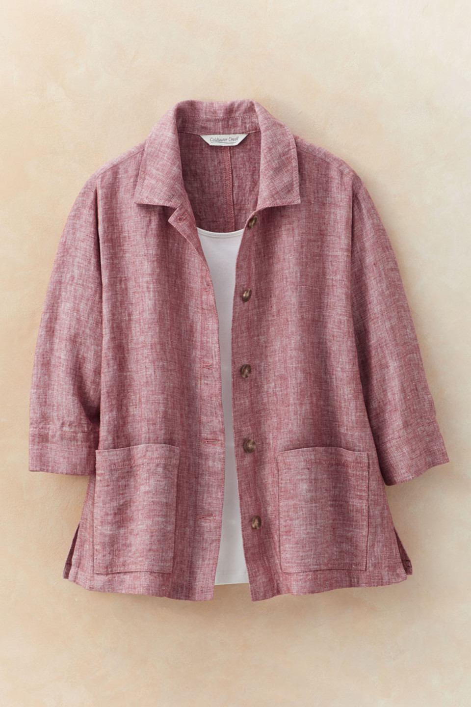 Easy Linen Shirt Jacket - Coldwater Creek