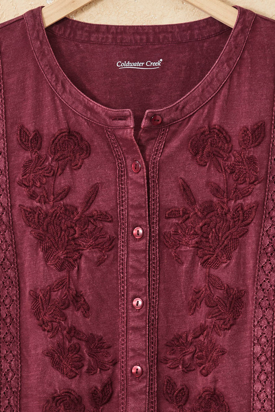 Falling Florals Knit Top