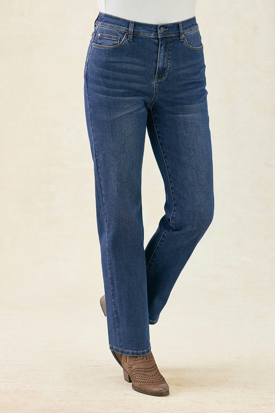 The Creek® Comfort Straight-Leg Jeans