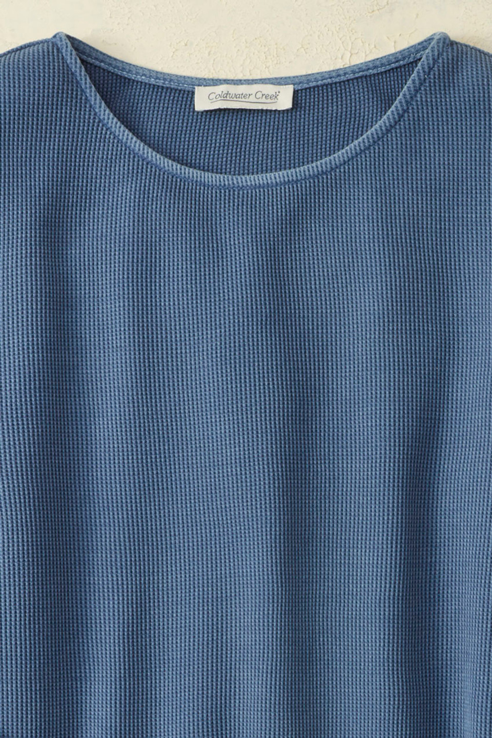 Plaid Pathways Waffle Tee