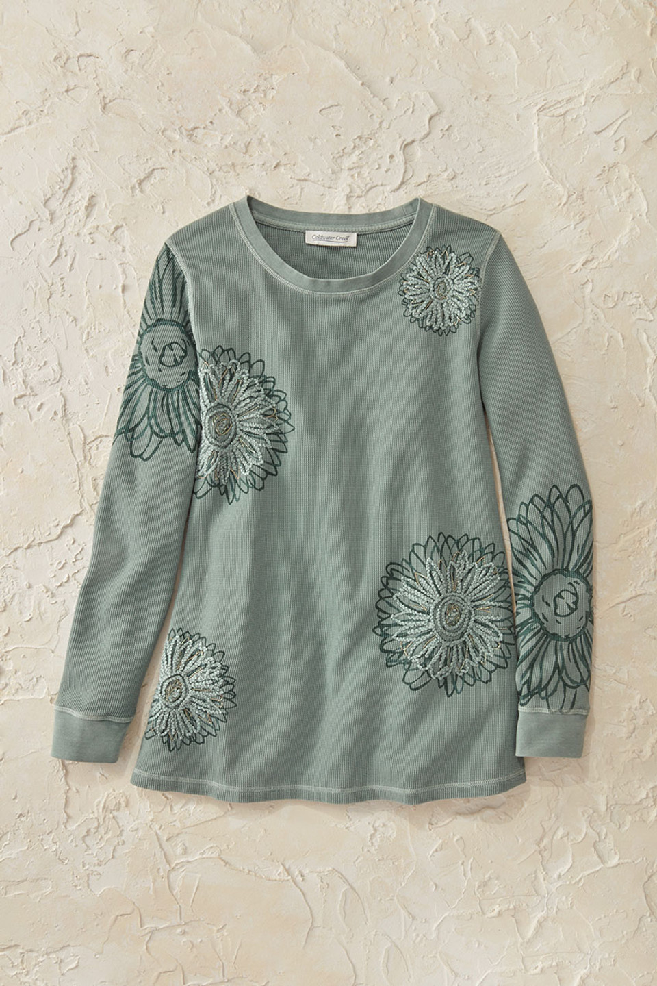 Vintage Vignette Waffle Tunic