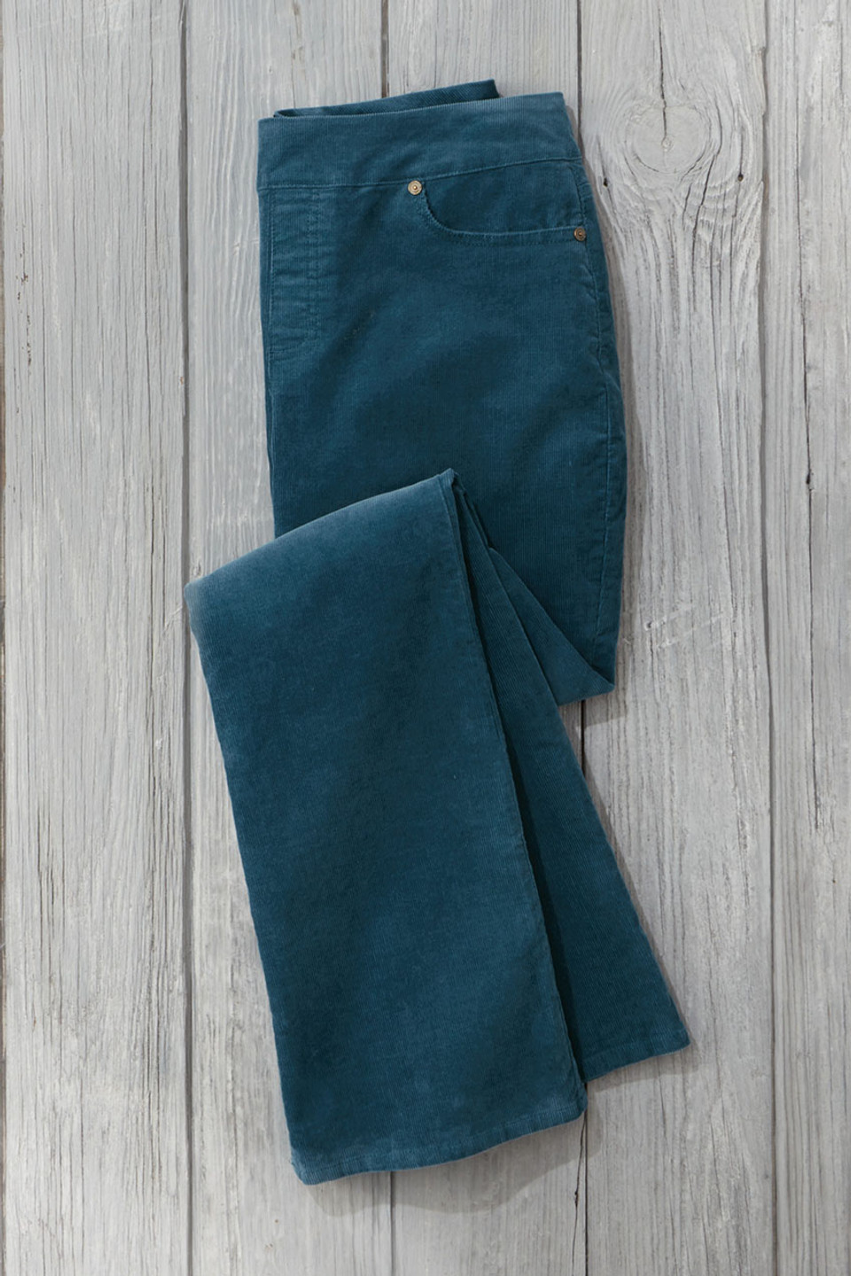 Pull-On ShapeMe® Bootcut Corduroys - Coldwater Creek