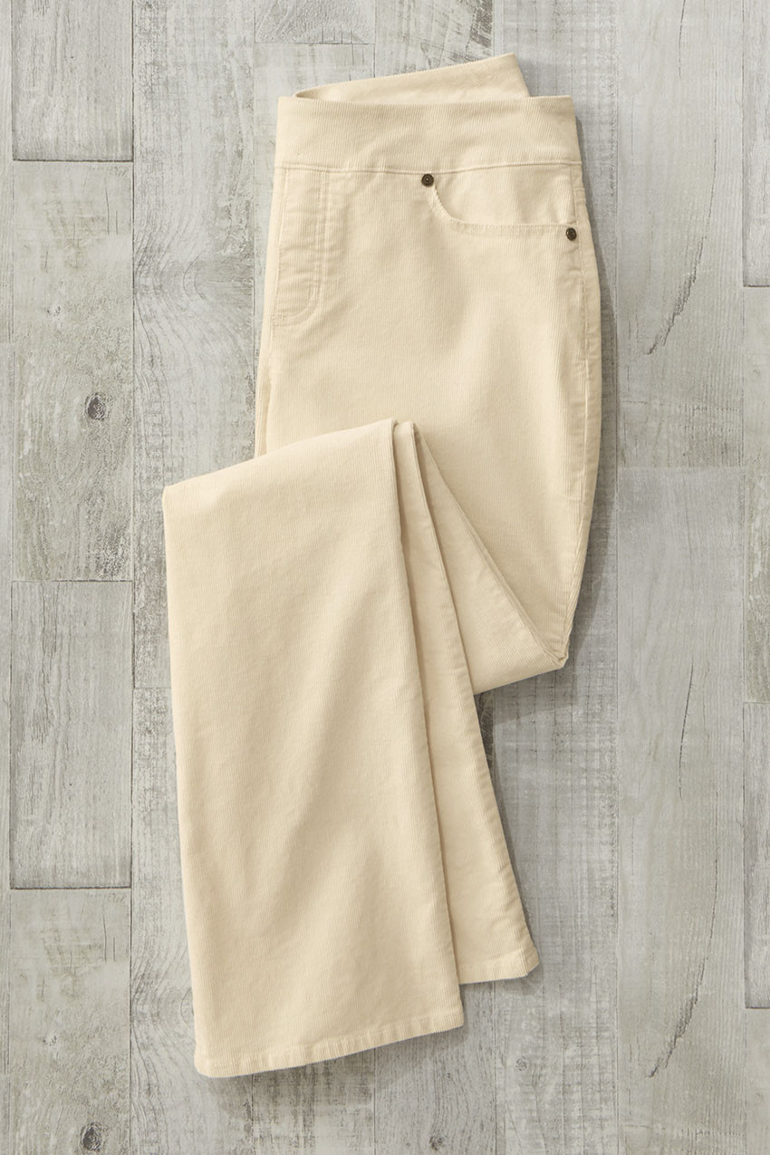 Pull On ShapeMe® Bootcut Corduroys