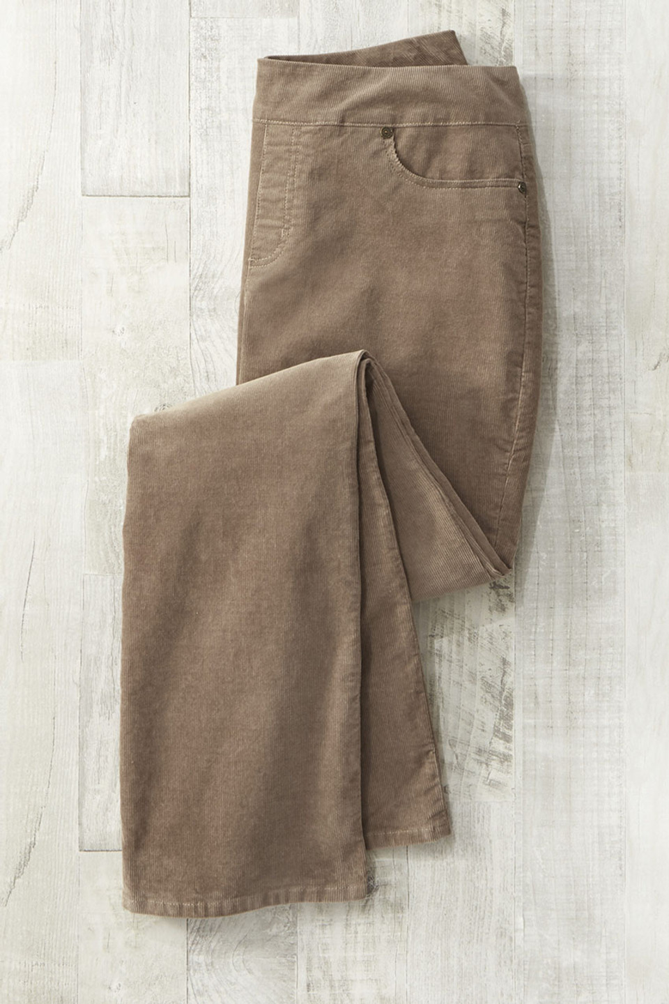 Pull On ShapeMe® Bootcut Corduroys