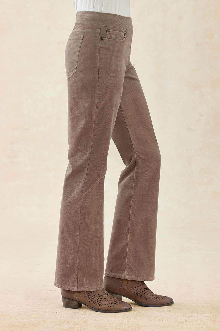 Pull On ShapeMe® Bootcut Corduroys