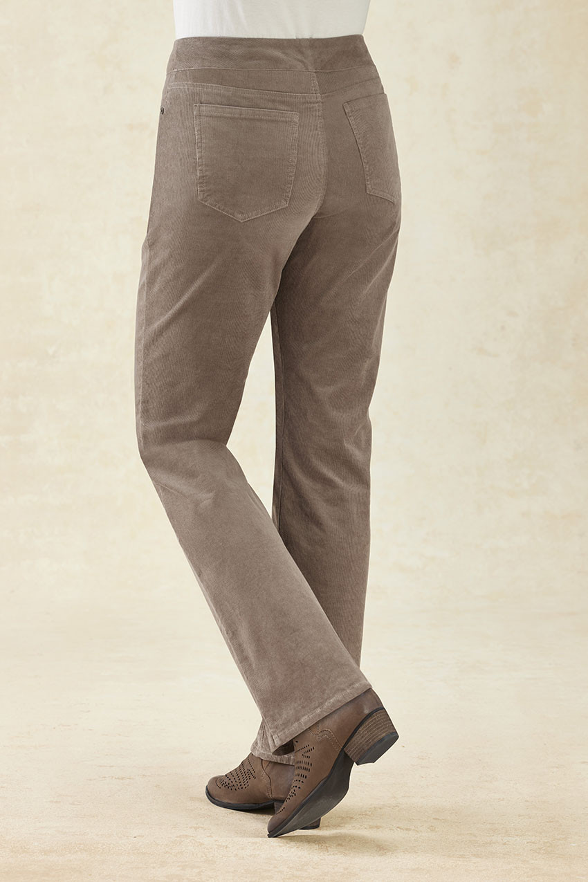 Pull On ShapeMe® Bootcut Corduroys