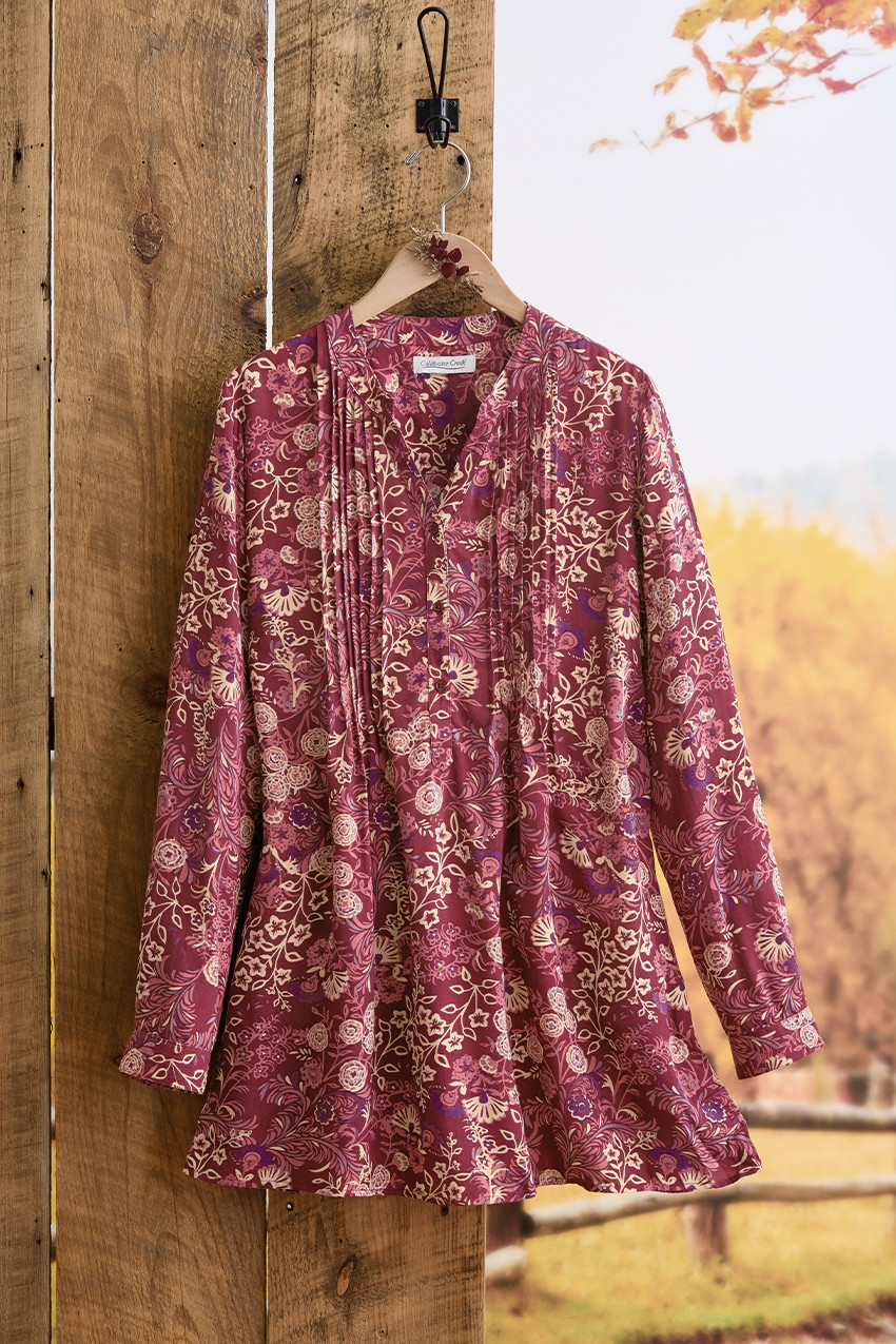 Cambridge Gardens Tunic - Coldwater Creek