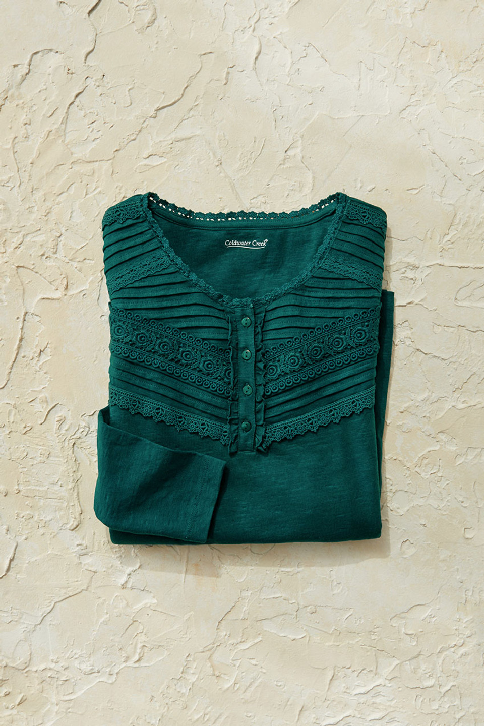 Lace Charmed Henley