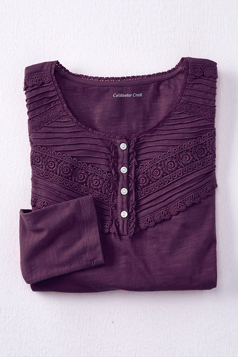 Lace Charmed Henley