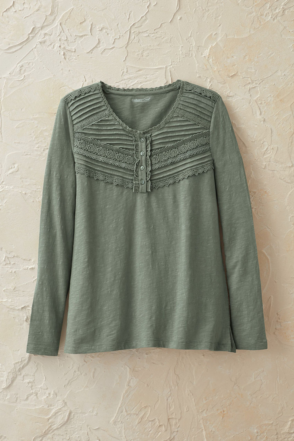 Lace Charmed Henley