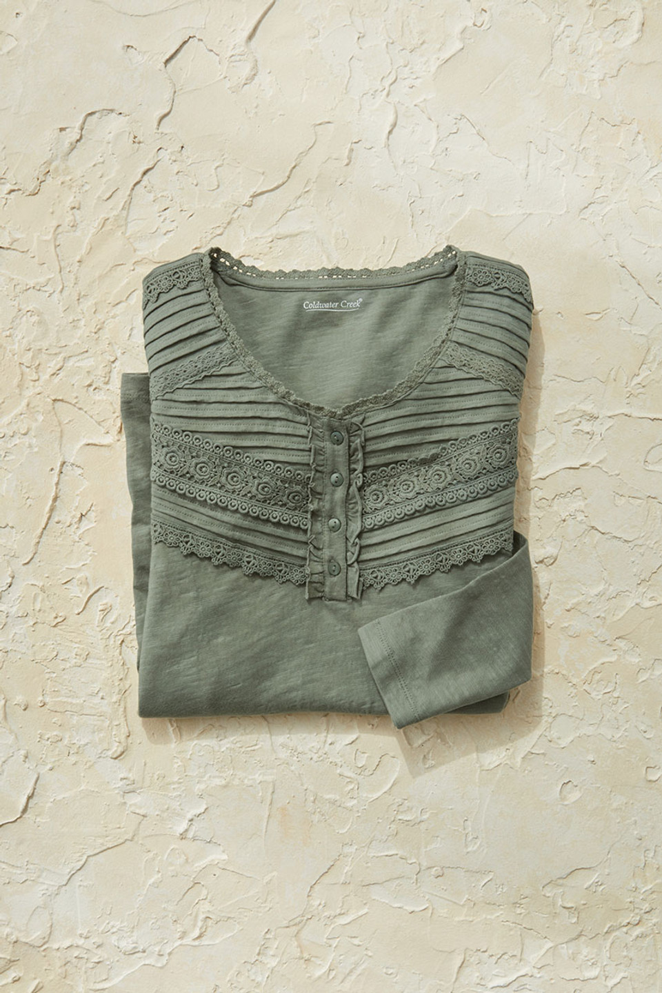Lace Charmed Henley