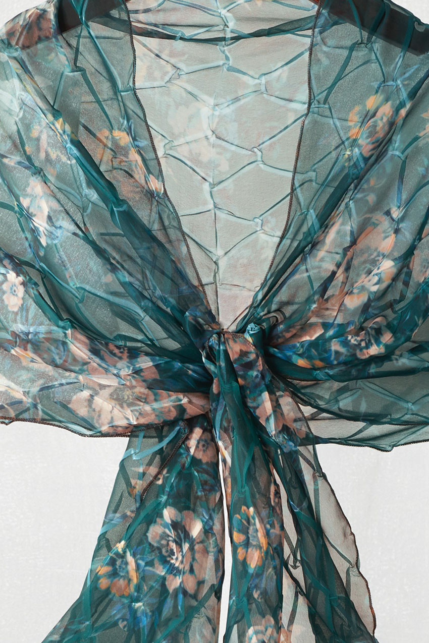 Calypso Border Shawl by Komarov