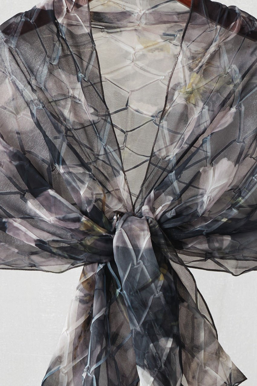 Midnight Magnolia Shawl by Komarov