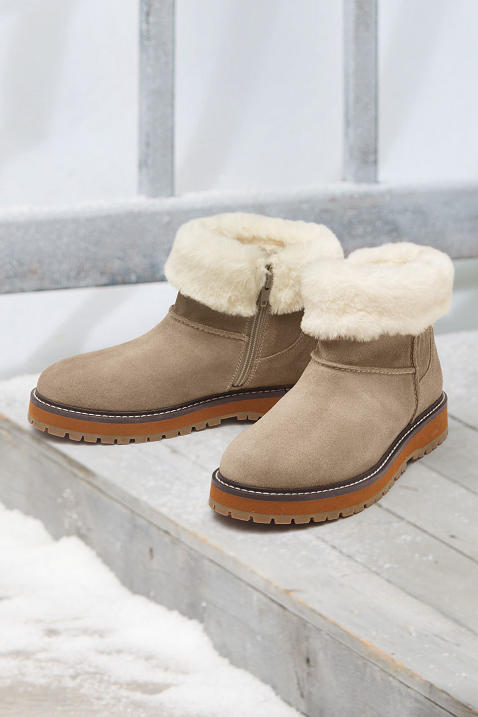 Cascade Lined Boots by Walk With Me™