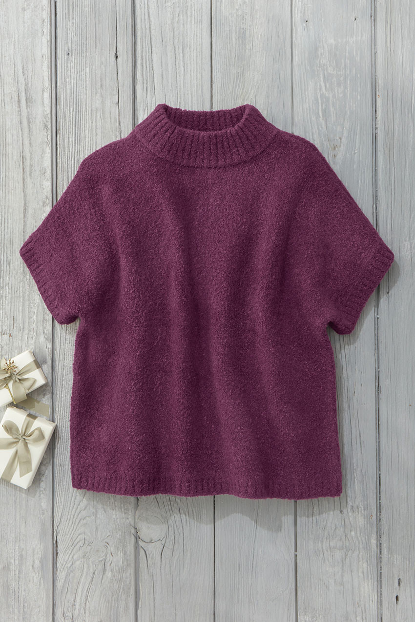 Boxy Funnelneck Sweater Coldwater Creek