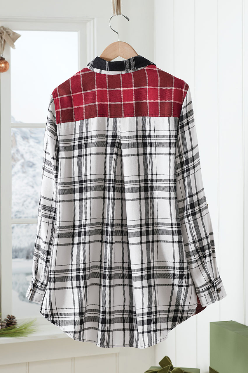 Plaid About You Tunic