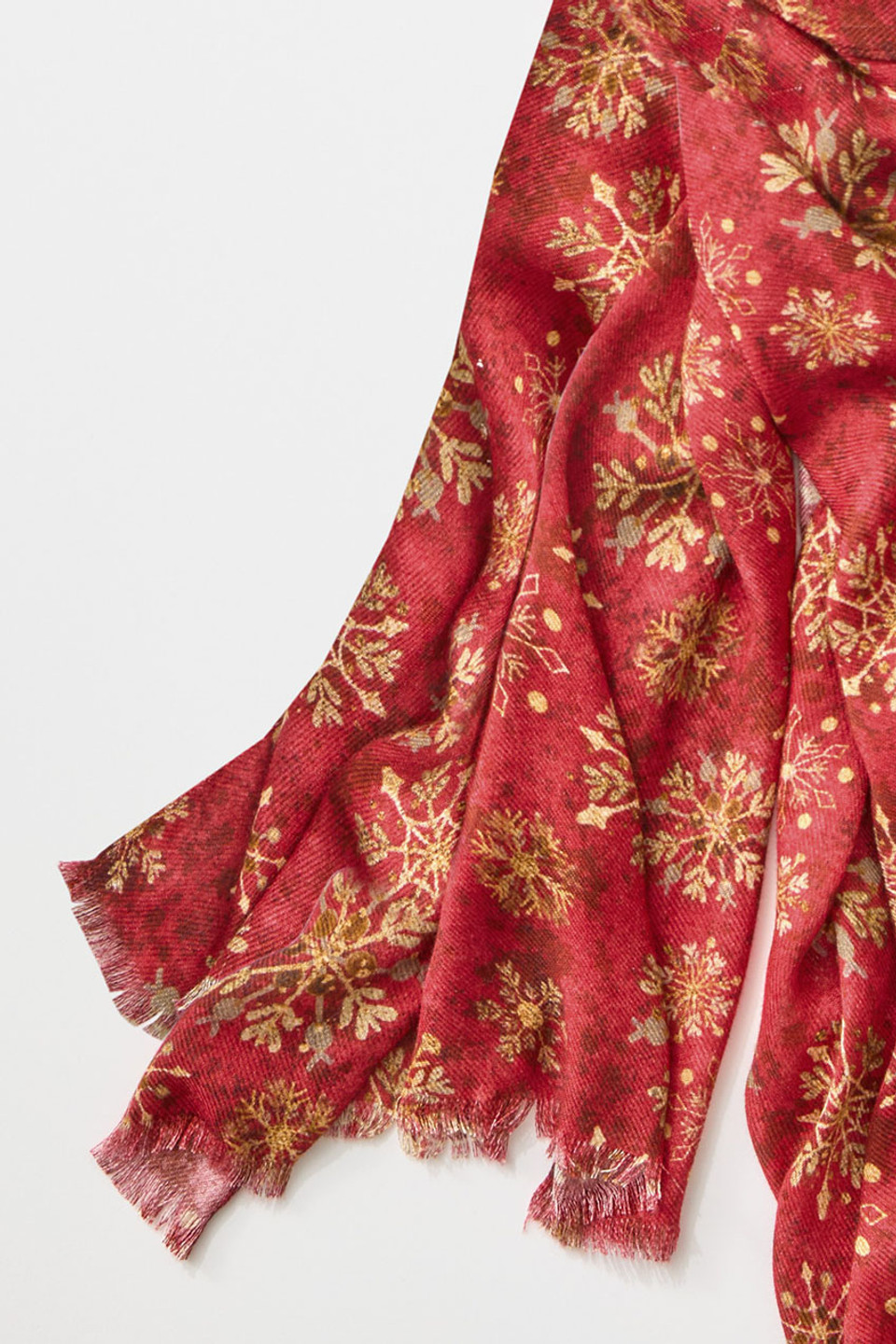 Snowflake Serenity Scarf