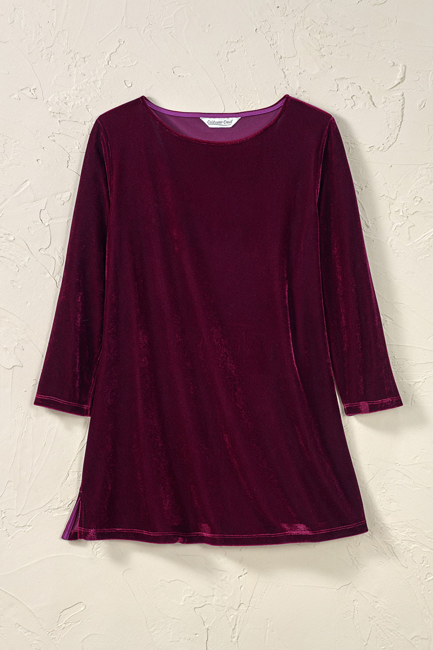 Velvet Swing Tunic