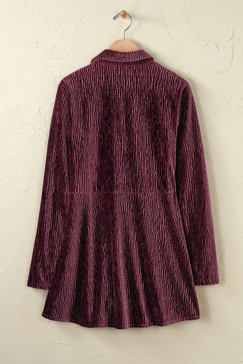M】LC / Jacket / Poly. Velvet. Textile 【公式通販】