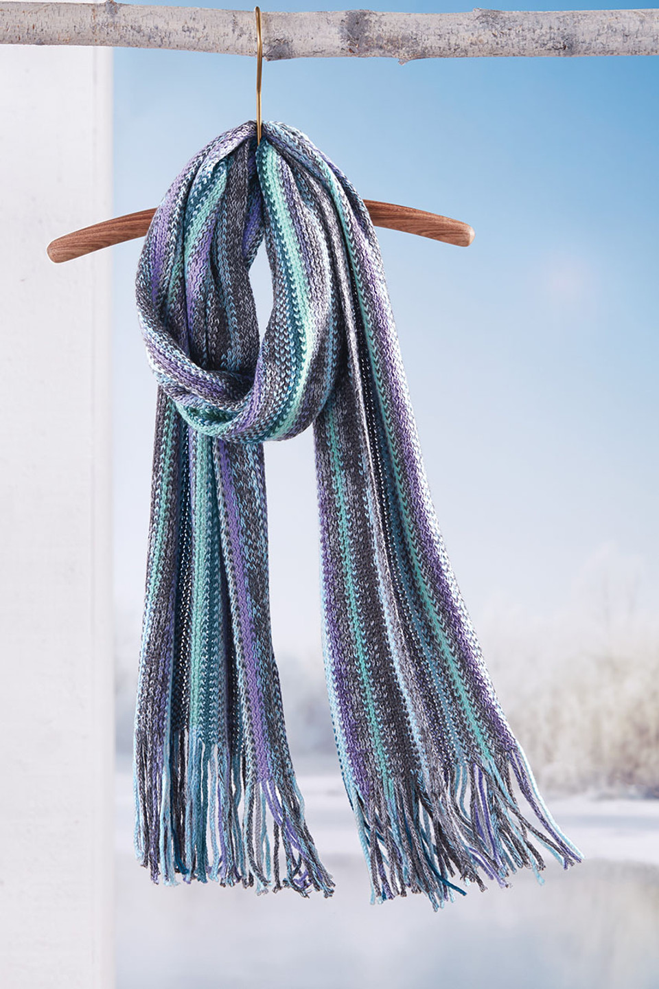 Serene Stripes Scarf