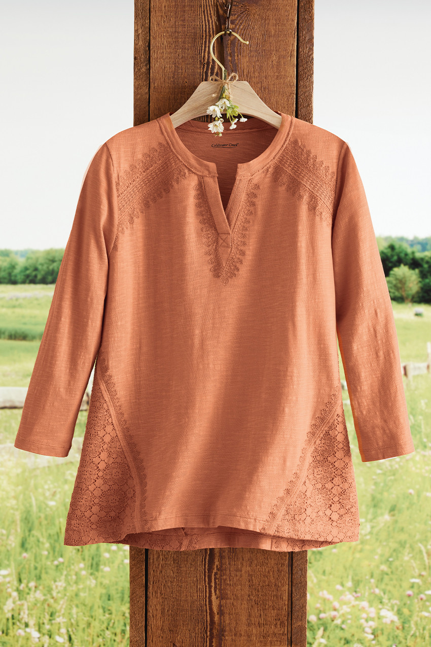 Ridgeway Embroidered Top