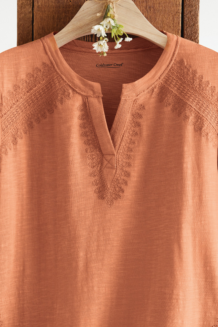 Ridgeway Embroidered Top