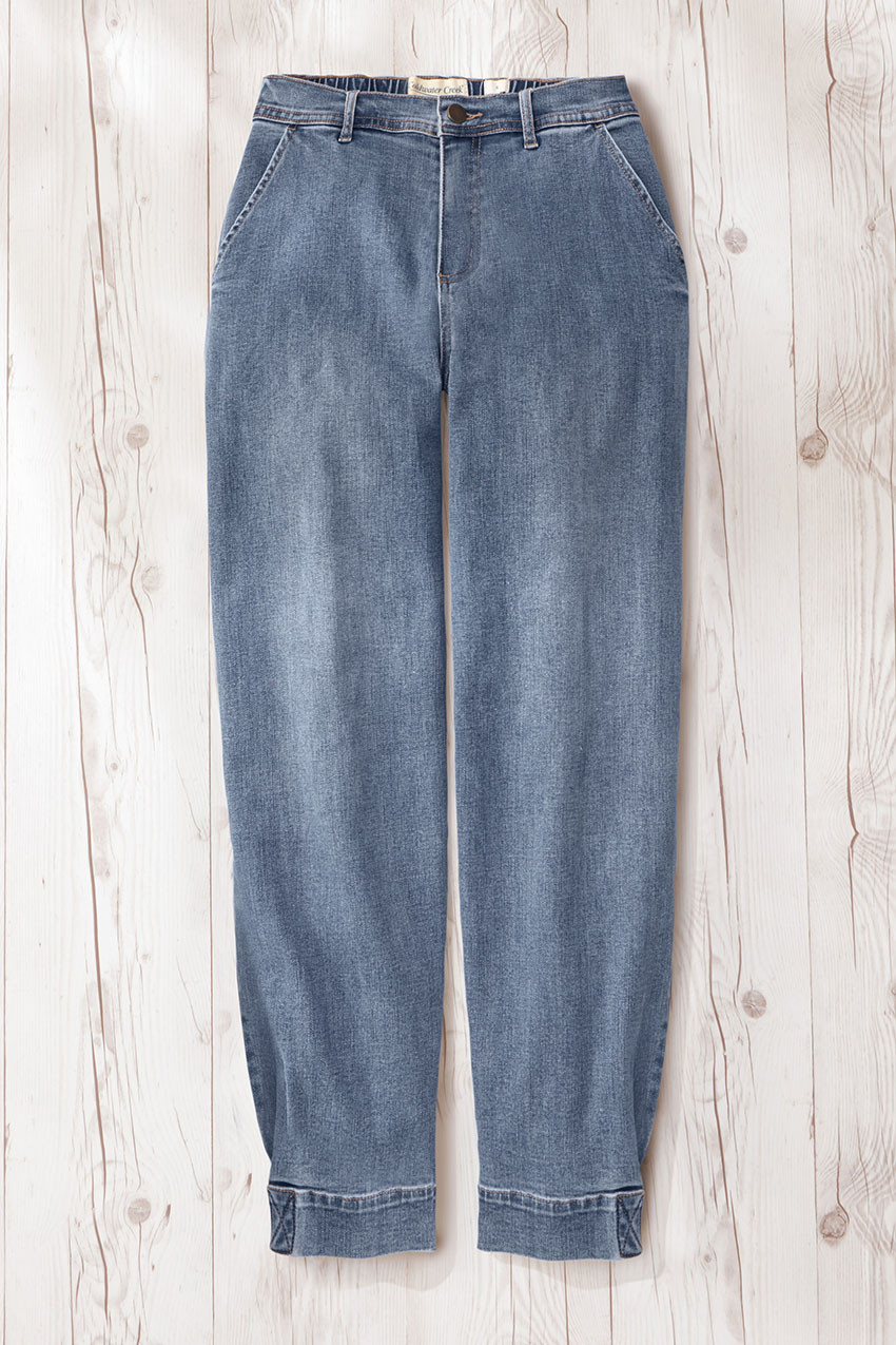 Lantern-Leg Jeans