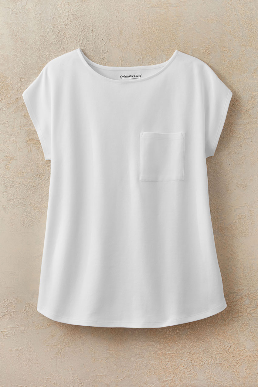 BestCotton™ Pocket Tee - Coldwater Creek