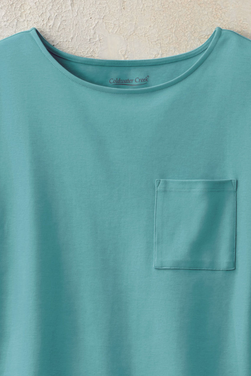 BestCotton™ Pocket Tee - Coldwater Creek
