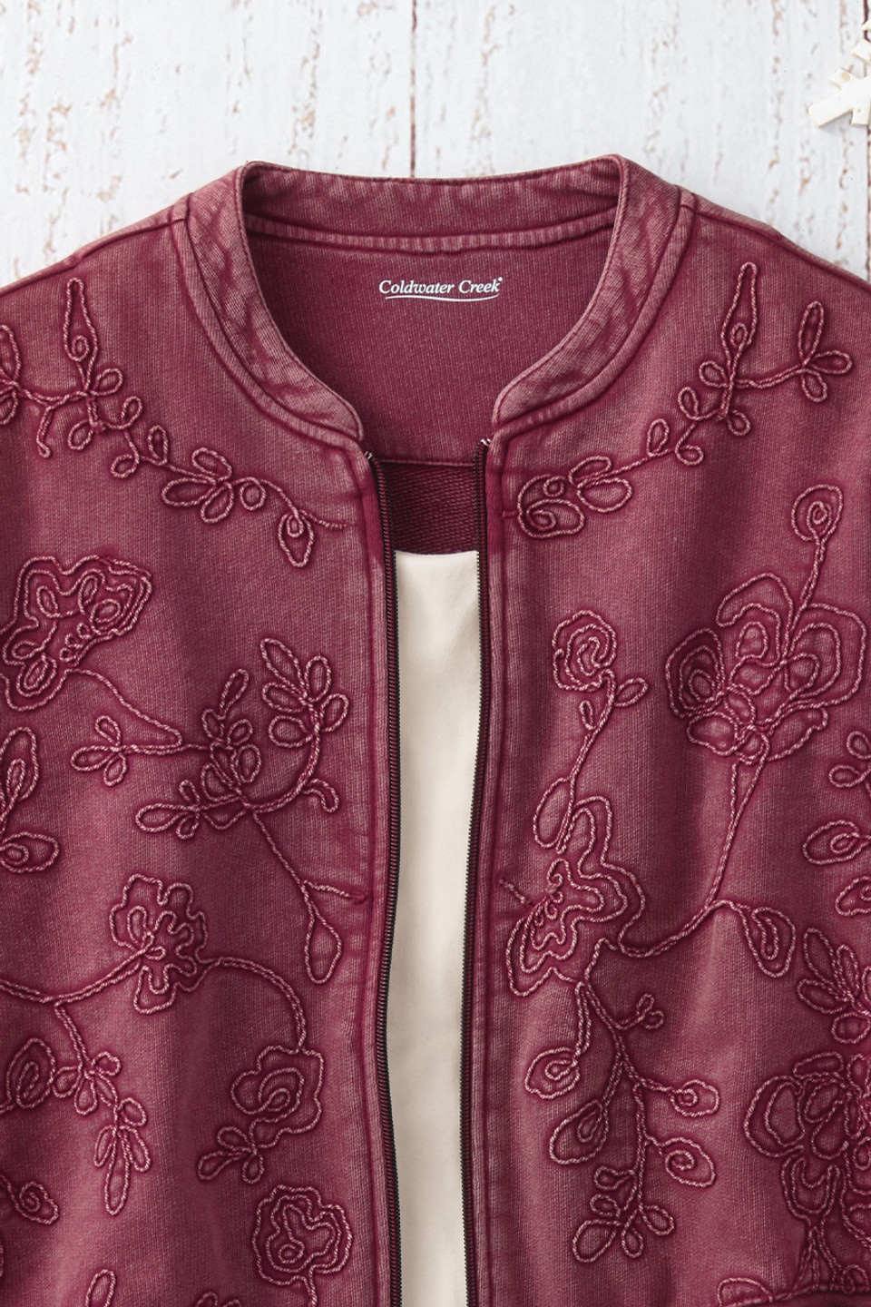 Pikes Peak Zip-Front Sweatshirt