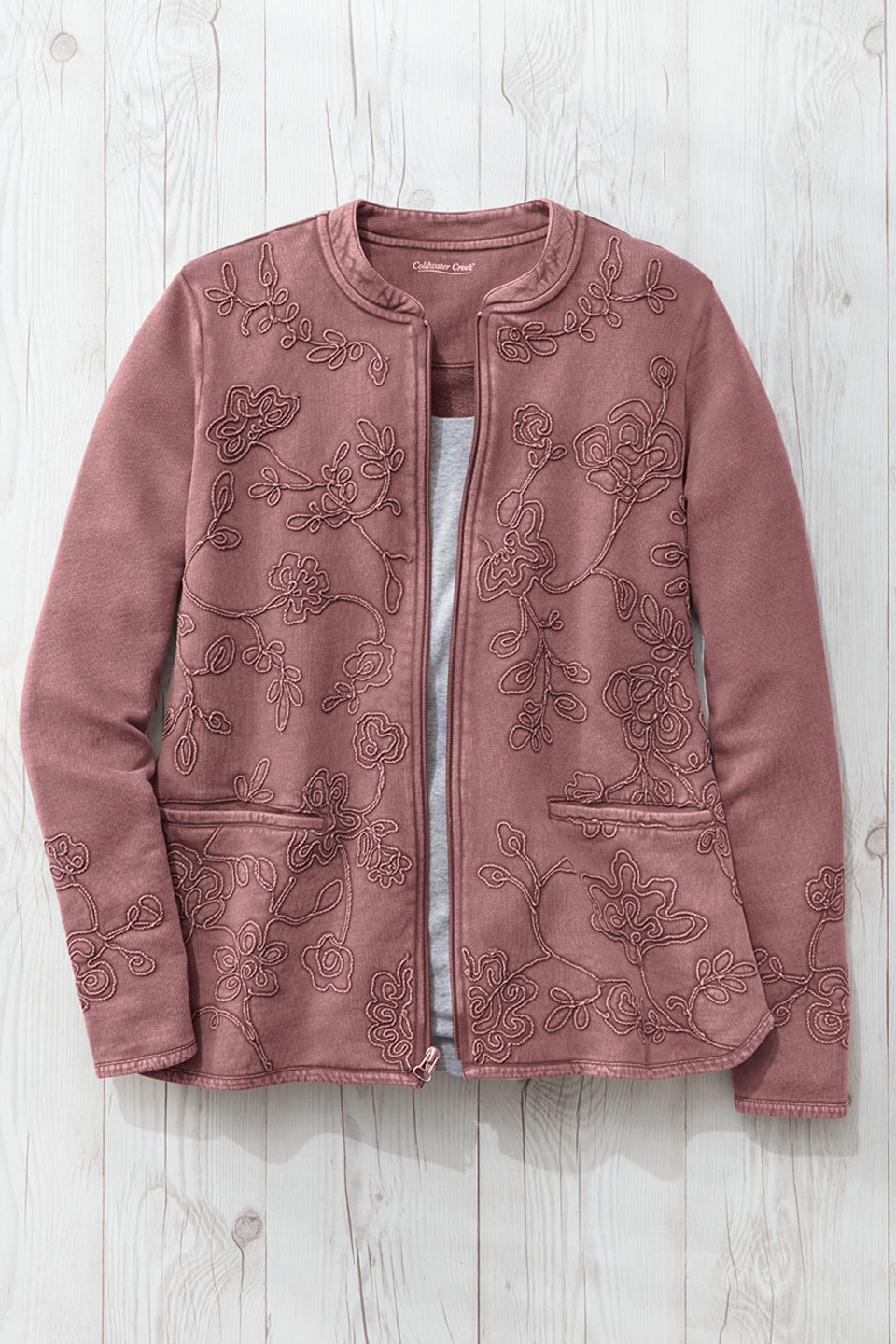 Pikes Peak Zip-Front Sweatshirt