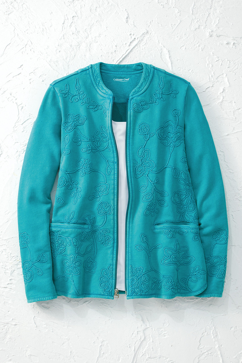 Pikes Peak Zip-Front Sweatshirt