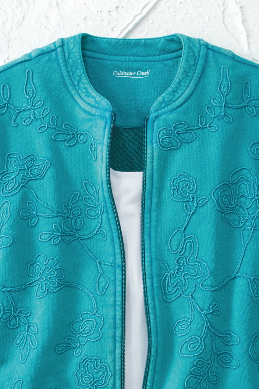 Pikes Peak Zip-Front Sweatshirt