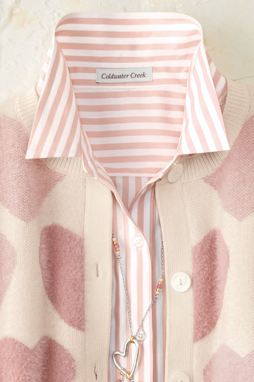 Heartfully Yours Cardigan - Coldwater Creek