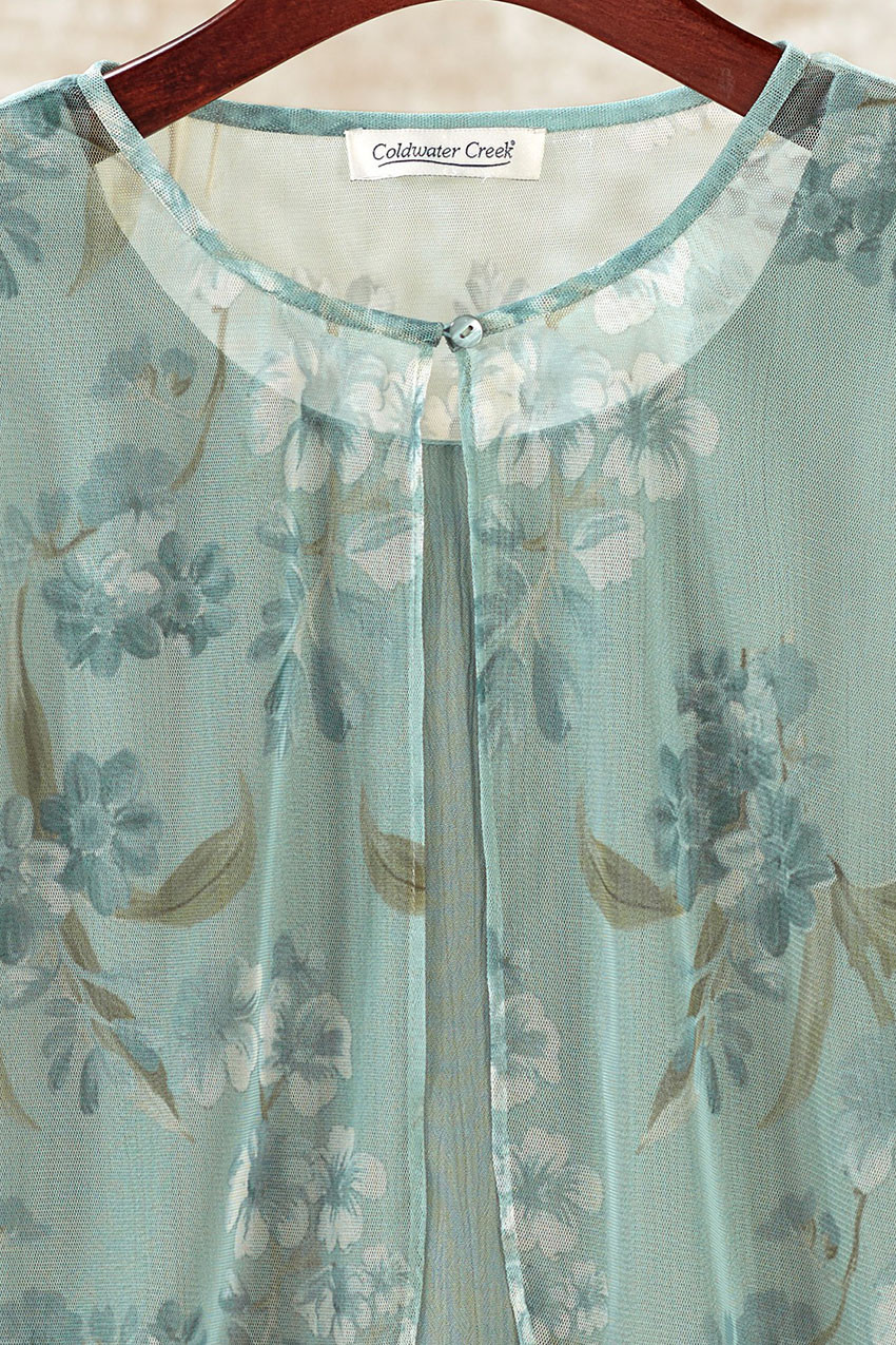 Barely There Mesh Topper