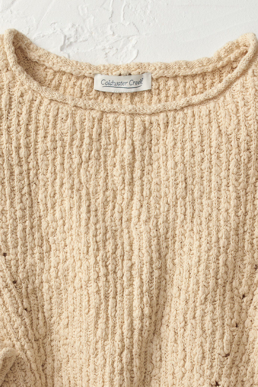 New Angles Slub Sweater