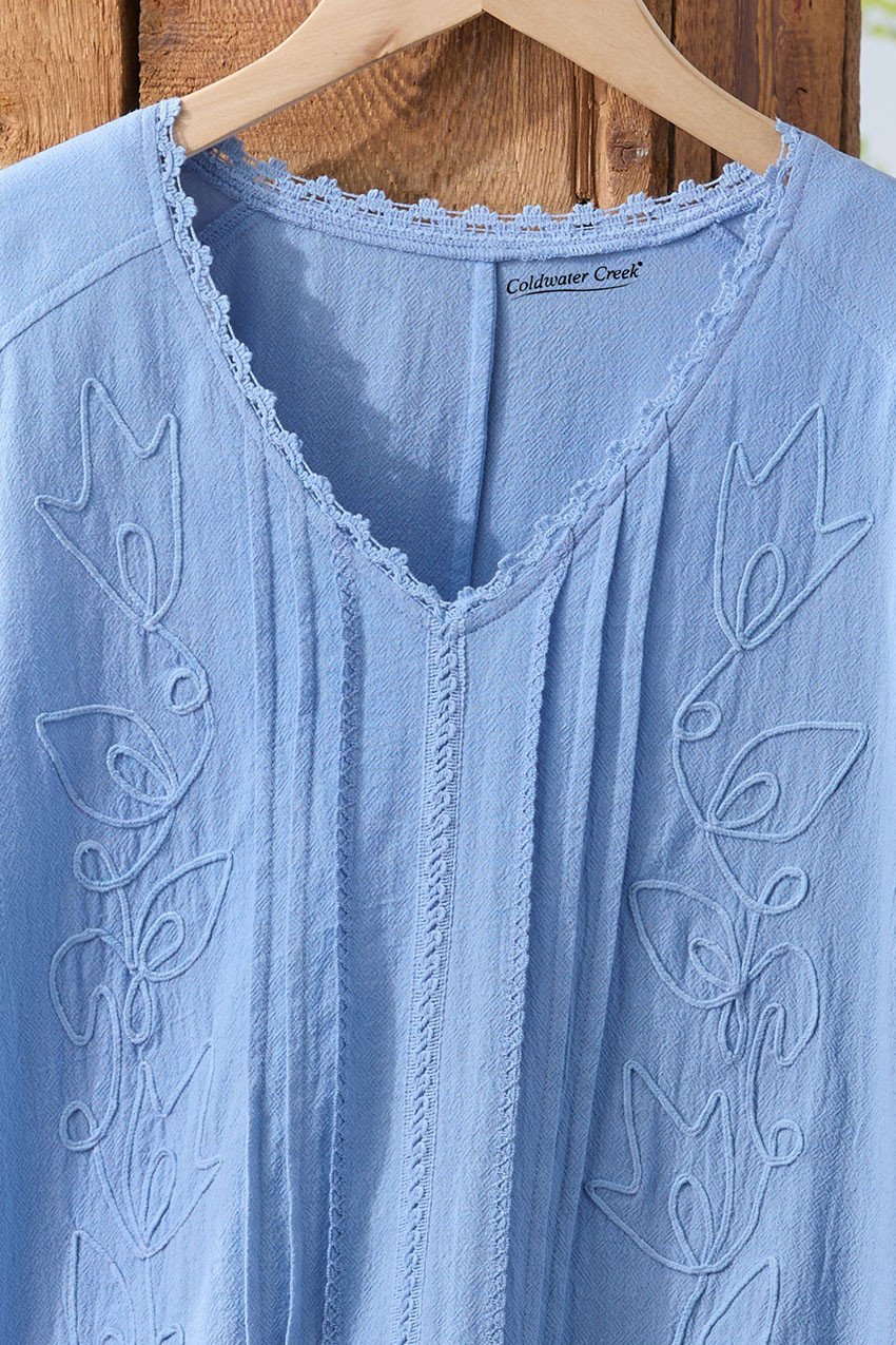Summer Light Soutache Top