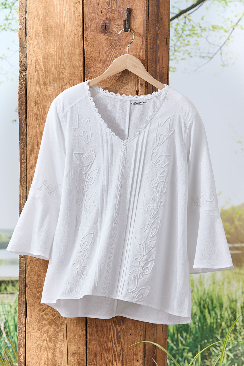 Summer Light Soutache Top
