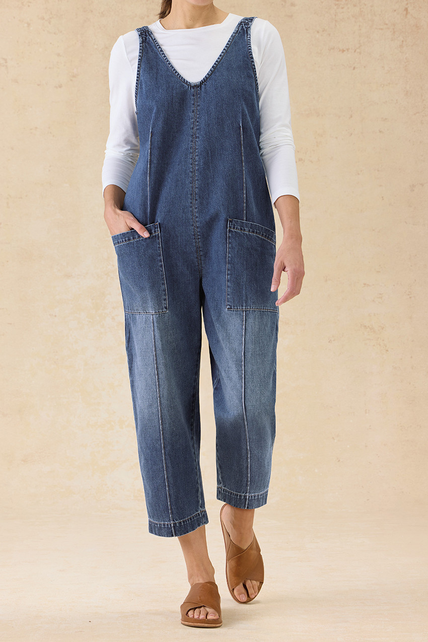 Easy Denim Jumpsuit