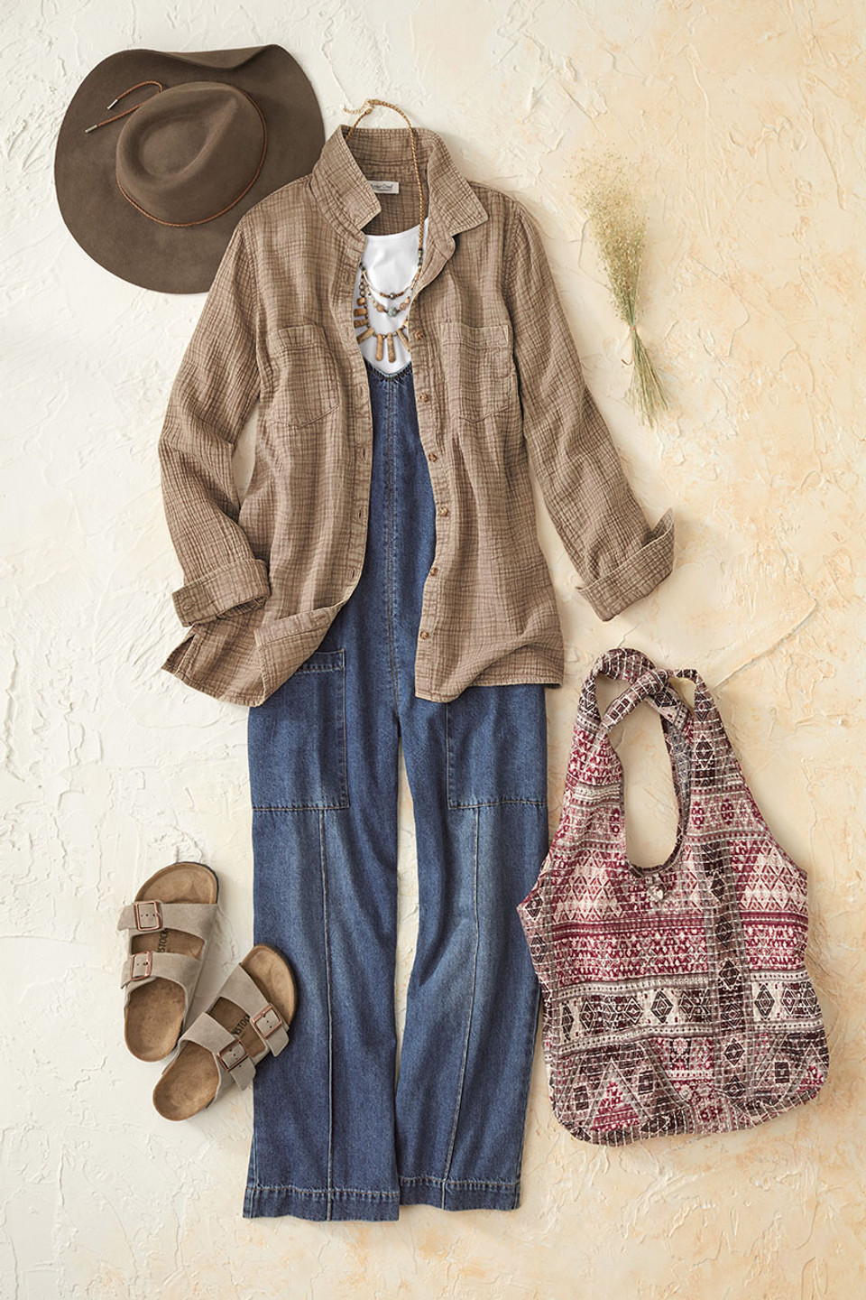 Easy Denim Jumpsuit