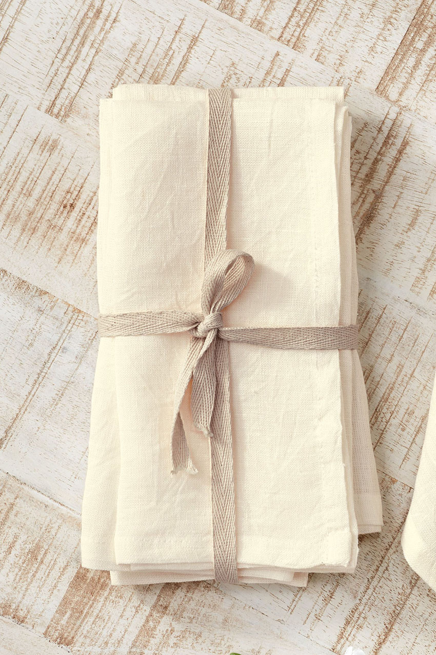 Linen Napkins, Set of 4 - Thumbnail 2