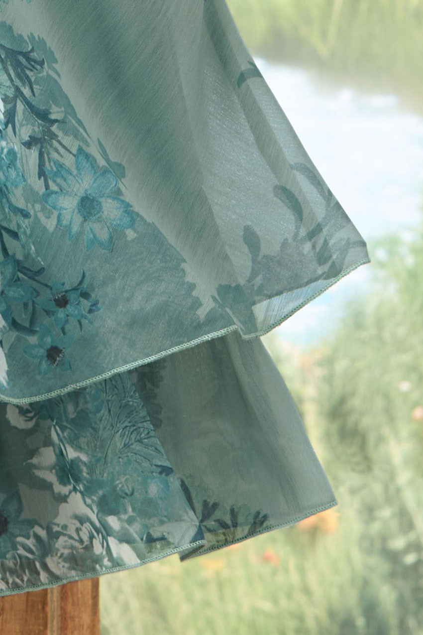 Spring Harmony Chiffon Dress