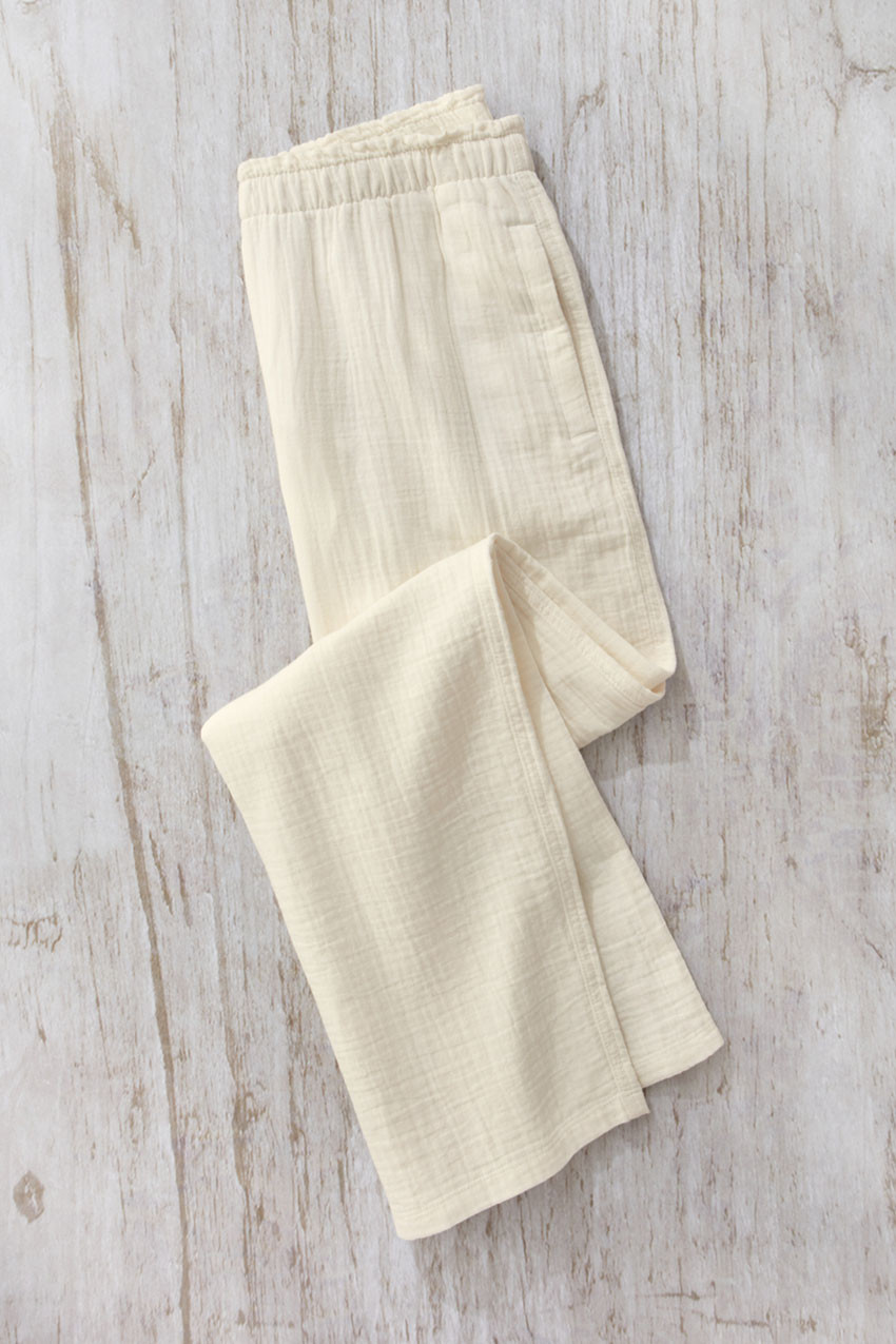 Summer Breeze Gauze Pull-On Pants