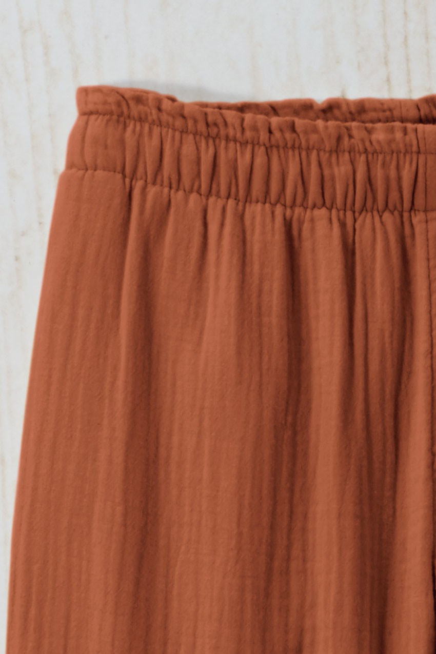 Summer Breeze Gauze Pull-On Pants